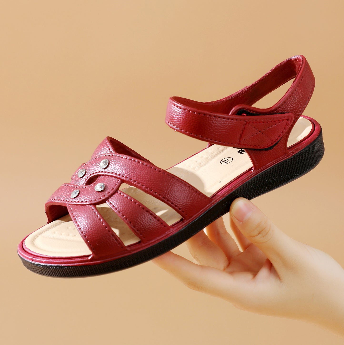 【36-40】Nuevas sandalias planas transpirables con suela blanda para mujer