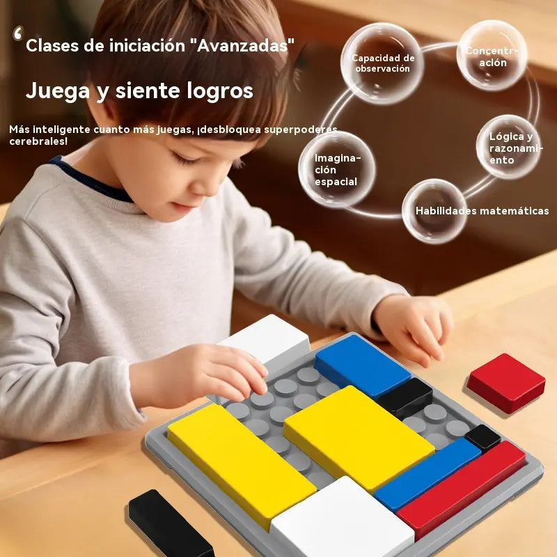 2 conjuntos por 27 euros🧠🧩 Juego de rompecabezas creativo con bloques geométricos: 88 desafíos intelectuales