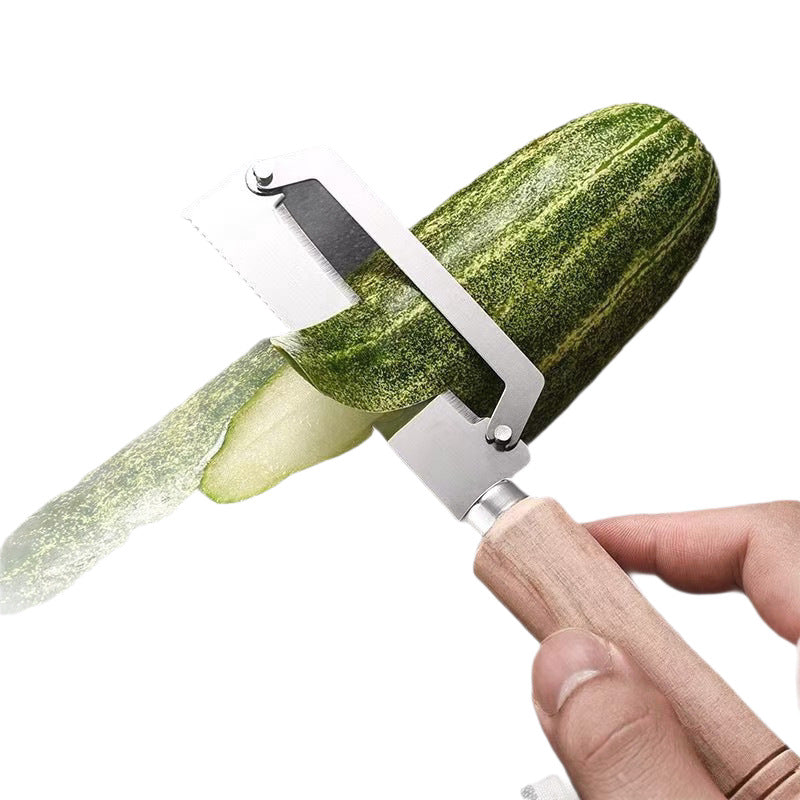 -50%OFF✅(Juego de 2 piezas) 🧅🔪 Pelador de cocina de alta calidad: ¡pela, corta verduras y abre botellas! 🔥
