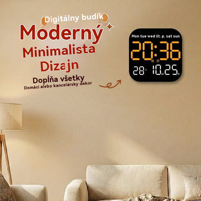 🔥Top hit 【Zľava 50%】🕰️ Predaných viac ako 50 000 kusov! Digitálne hodiny do domácnosti a kancelárie – jemné budenie, rozlúčte sa s rušivými budíkmi!