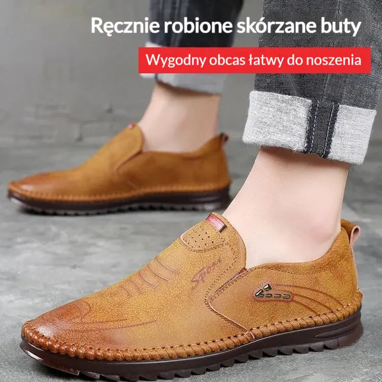 🔥【Oferta ograniczona czasowo】🔥Ręcznie robione, oddychające i wygodne buty ze skóry bydlęcej 2026