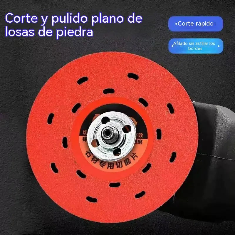 🔥✨【3 unidades】⚙️Disco de doble función para cortar, desbastar y recortar cerámica, vidrio y piedra (para uso con amoladoras angulares)