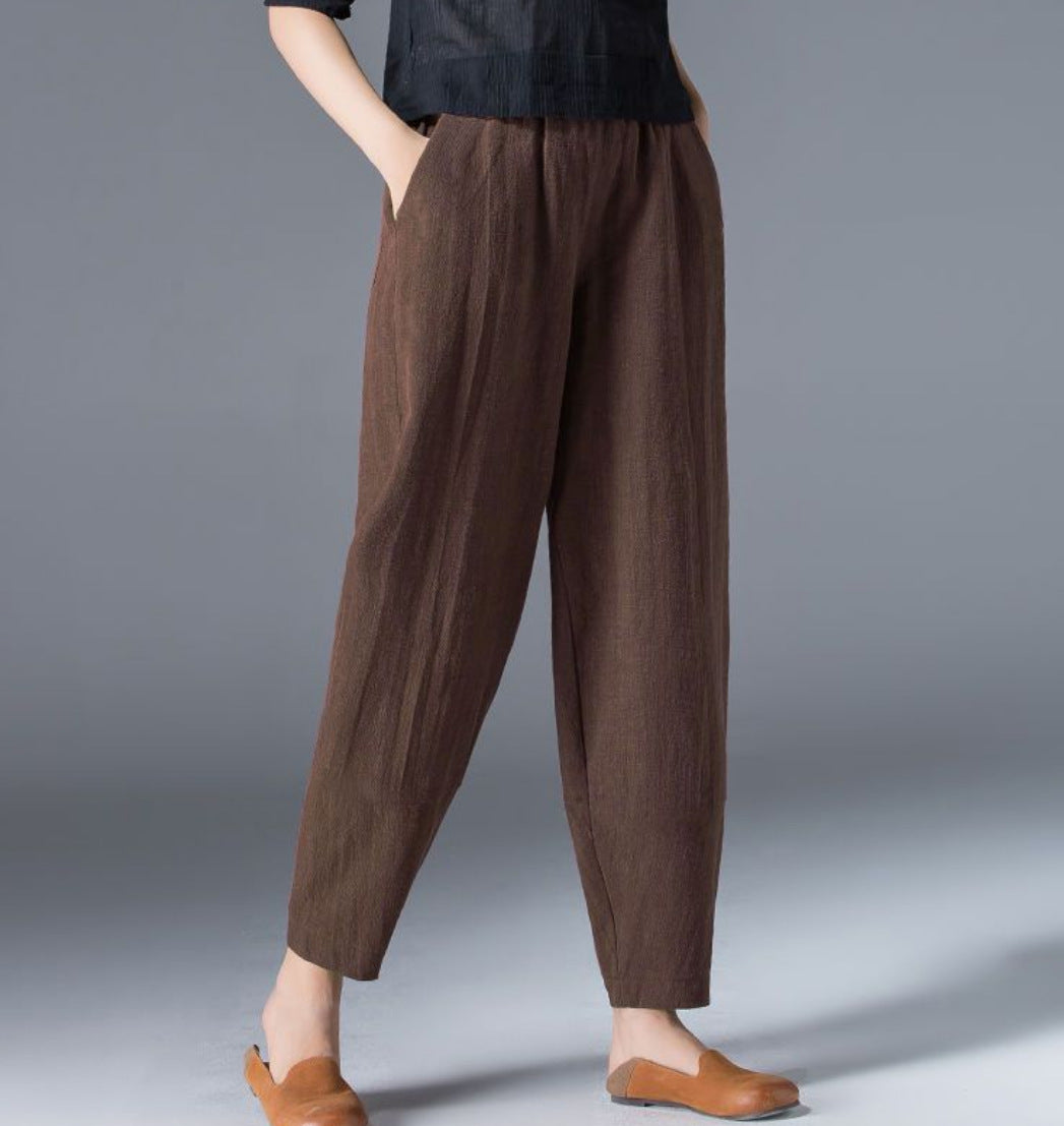 💥🔥【S-5XL】✨💕 Nowe damskie codzienne spodnie krótkie o wysokiej talii z czystej bawełny