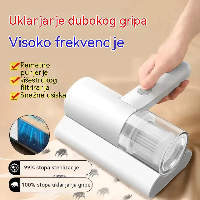 🔥Top hit 【50% popusta】🔥 2026 uvoženi visokofrekventni ručni usisavač, čisti i uklanja grinje