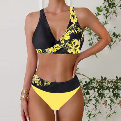 👙【S~5XL】Nowy styl damski dwuczęściowy kostium kąpielowy bikini