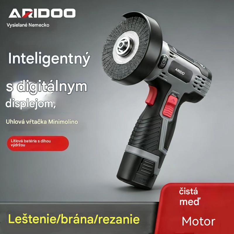 🔥 🔥Top hit【Zľava 50%】🧰12V mini uhlová brúska s rezným kotúčom