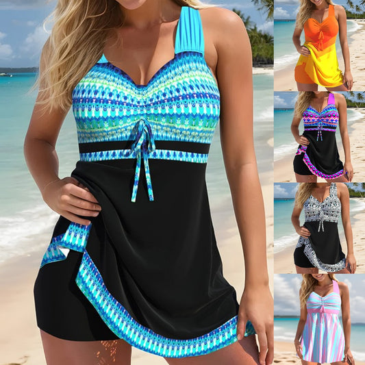 🏊‍♀️👙【50% de descuento】✨【S-5XL】Nuevo traje de baño de una pieza con tirantes de alta calidad y moda de verano