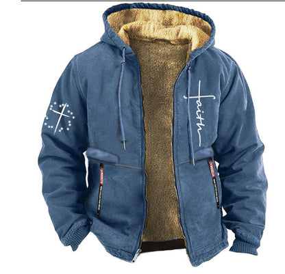 🔥🧥🔥【Plaćanje po preuzimanju】【S-5XL】Muška jesensko/zimska modna ležerna jakna od debelog flisa