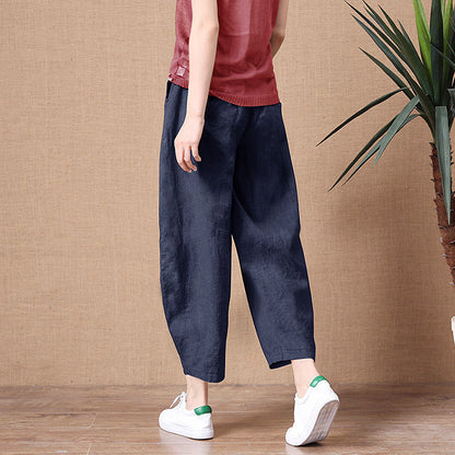 💥🔥【S-5XL】✨💕 Nowe damskie codzienne spodnie krótkie o wysokiej talii z czystej bawełny