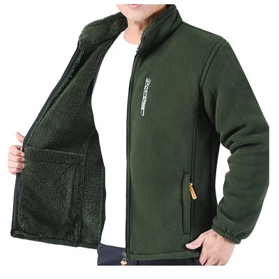 😎【XL-6XL】Muška debela jakna od samta za jesen i zimu