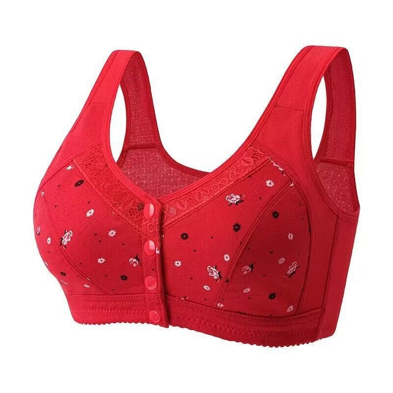 💕【Kup 1, otrzymaj 1 za darmo】👙【45-100kg】 Nowy i ulepszony wygodny koronkowy biustonosz w dużym rozmiarze