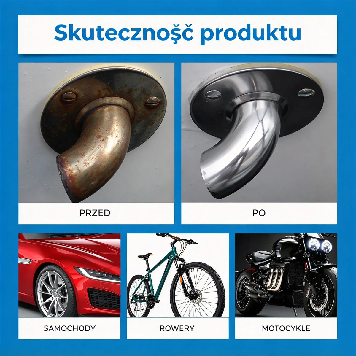 🔥【2 zestawy za 119 zł】Uniwersalny spray do usuwania rdzy – usuwa rdzę szybko, odnawia metalowe powierzchnie! 🛠️ Nadaje się do felg, narzędzi, łańcuchów i wielu elementów metalowych.