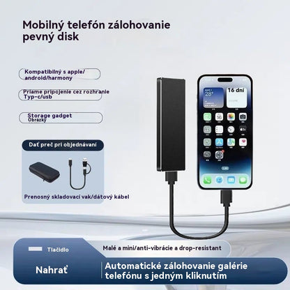 🔥Top hit【Zľava 50%】⚡ Vysokorýchlostný multifunkčný pevný disk s rozhraním USB 3.0 | Rýchly prenos, široká kompatibilita, bezstarostné úložisko 💻📦