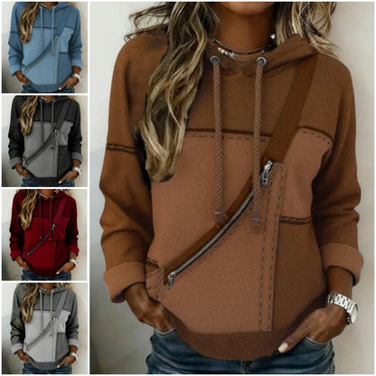 🔥🎀【S-5XL】Ženska majica dugih rukava s kapuljačom i printom