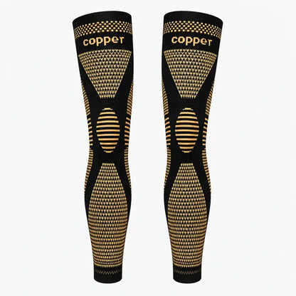 🦵 Rodillera elástica de nailon de diseño largo | Ofrece un ajuste compresivo, calidez y flexibilidad; ideal para la práctica deportiva y el uso diario.