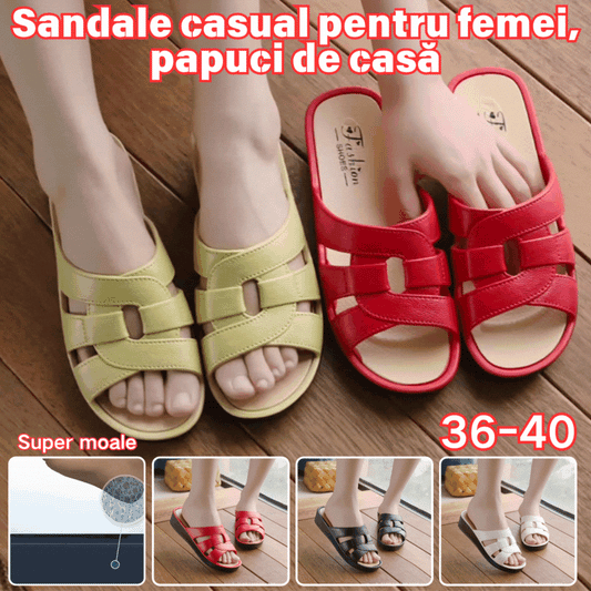 【50% OFF】👡【36-40】2025 sandale noi pentru femei, cu talpă moale și antiderapantă 🔥Transport gratuit. 🚀Plata la livrare