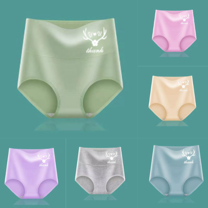 💖Zadnji dan s 50% popusta - 【Set od 6 dijelova za 26 eura】Usko donje rublje visokog struka, izrađeno od vrhunskog pamuka✨️ (45-95 kg)