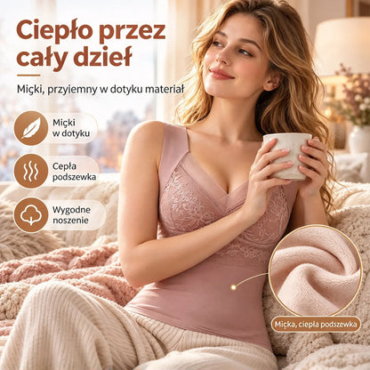 🔥Kup 1, a 1 dostaniesz gratis❤️【L-4XL】Koronkowy biustonosz z ramiączkami i wykwintnym wzorem na plecach; skutecznie unosi i zbiera biust, zapobiegając jego opadaniu ✅【Zalecany przez lekarzy】
