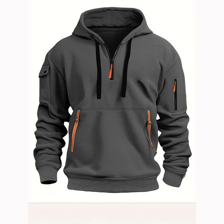 💥【50% zniżki🔥】【S-5XL】✨⛄Nowa zimna męska ciepła kurtka z kapturem, styl codzienny