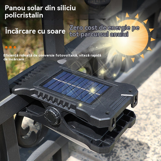 【💥50% OFF💥】Lumină solară cu senzor pentru corpul uman, cu clemă, impermeabilă