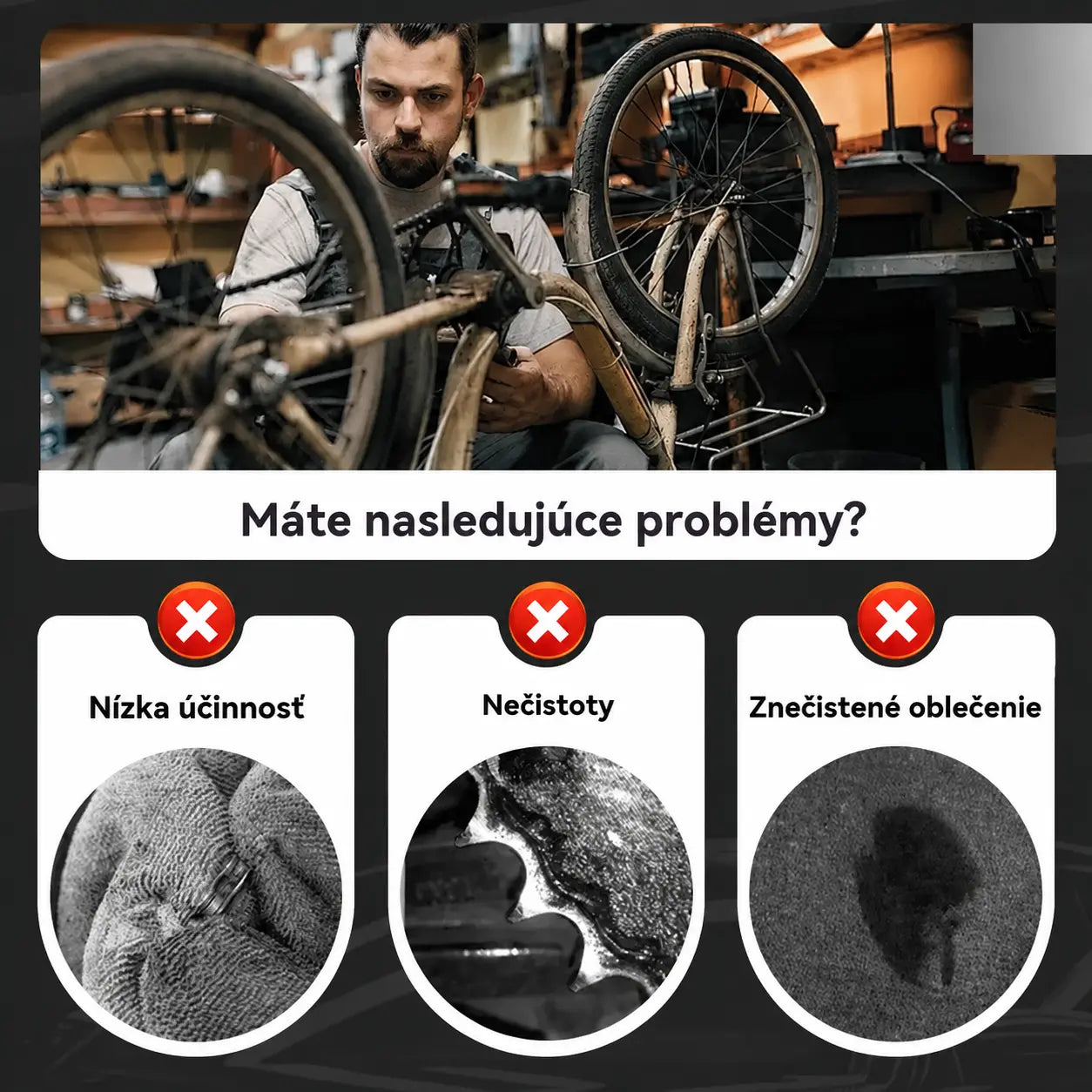 📢📢 50% zľava! ⏰ Kefa na čistenie reťaze bicykla