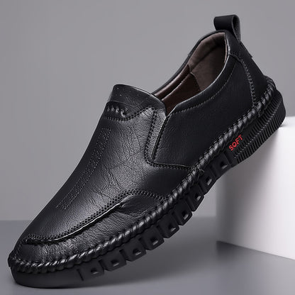 🎁【50% OFF】👞【39-44】2025 pantofi sport casual pentru bărbați, din piele naturală, cu talpă moale, antiderapantă, respirabilă