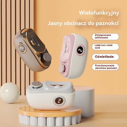 ✂️💅🔥Kup 1, a drugie otrzymasz gratis!🔥 Wielofunkcyjny elektryczny pilnik do paznokci, elektryczny obcinacz z ochroną przed przytrzaśnięciem
