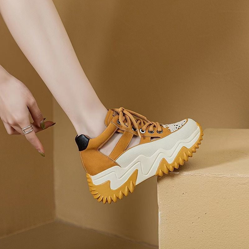 ✨【35-40】Nove ženske ljetne šuplje prozračne ležerne sandale s debelim dnom, model sto