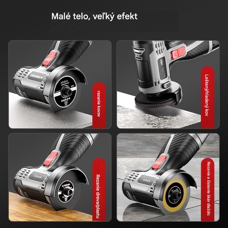 🔥 🔥Top hit【Zľava 50%】🧰12V mini uhlová brúska s rezným kotúčom