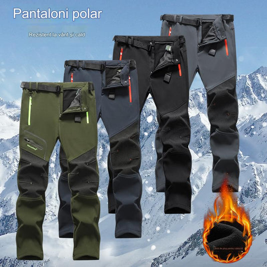 【43% reducere】【S-5XL】Pantaloni casual noi pentru bărbați, impermeabili și călduroși pentru toamna și iarna 3830206