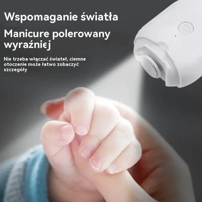 💅 Kup jeden, a drugi dostaniesz gratis! ✨ Automatyczny pilnik do paznokci zapewniający bezpieczną i delikatną pielęgnację.