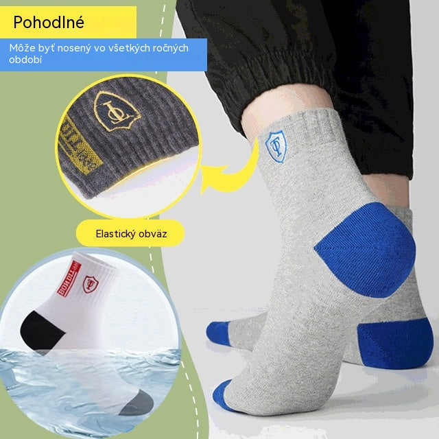 🔥🧦【10 párov】Pánske termodeodorantové ponožky absorbujú pot