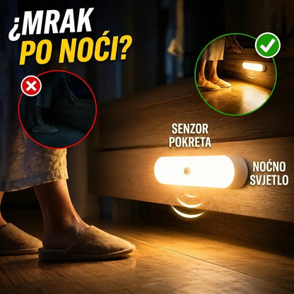 【Kupite 1 i dobijte 1 gratis】🏡💡Pametno LED svjetlo sa senzorom prisutnosti, jednostavno za punjenje i praktično.