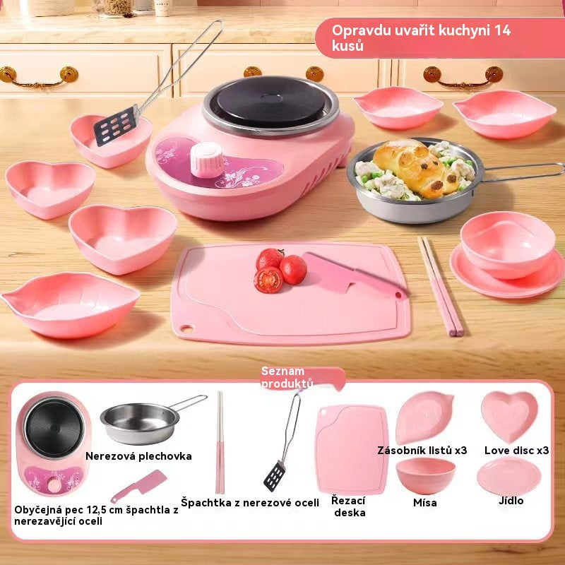 🔥 SLEVA 50% 🎁 Opravdová dětská minikuchyňská sada na vaření 🍳✨