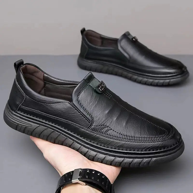 ✨【39–44】Męskie skórzane buty casualowe, nowy model