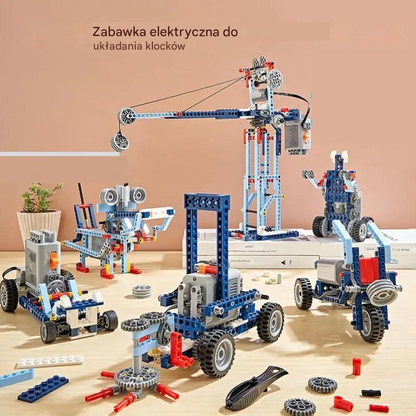 🤖🧩【Ograniczona zniżka 50%】Zestaw LEGO Electric Robot Construction dla dzieci