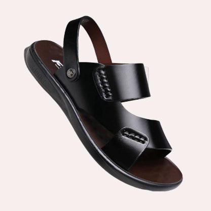 🔥【Rabat 50%】✨【37 ~ 47】 Męskie, ręcznie robione, skórzane sandały plażowe w nowym stylu