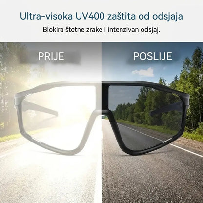 🏃‍♂️[Kupite 1, dobijte 1 gratis] Zadnji dan posebne ponude 🚴‍♀️ Fotosenzitivne sportske naočale za muškarce i žene.