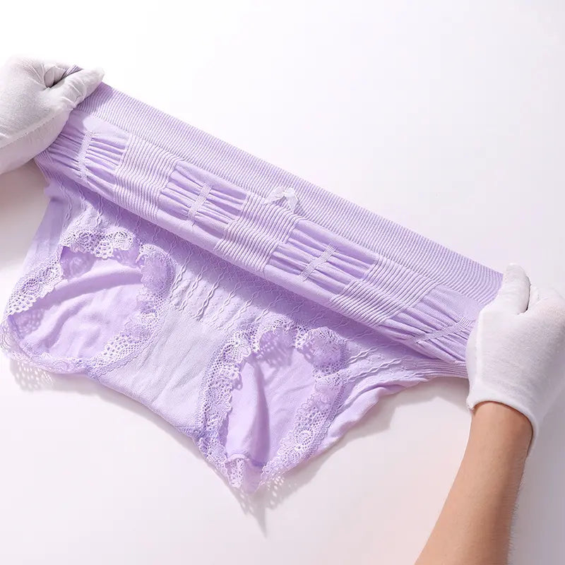 👩【7 sztuka】【🔥Oferta ograniczona czasowo🔥】】Antybakteryjne elastyczne majtki kontrolujące brzuch z wysoką talią w dużych rozmiarach（60-100kg）