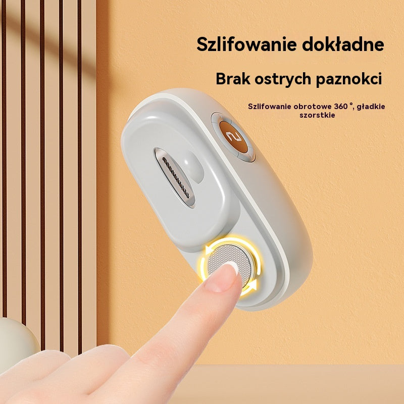 ✂️💅🔥Kup 1, a drugie otrzymasz gratis!🔥 Wielofunkcyjny elektryczny pilnik do paznokci, elektryczny obcinacz z ochroną przed przytrzaśnięciem