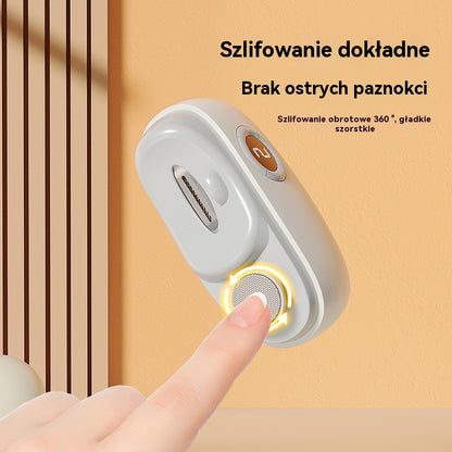 ✂️💅🔥Kup 1, a drugie otrzymasz gratis!🔥 Wielofunkcyjny elektryczny pilnik do paznokci, elektryczny obcinacz z ochroną przed przytrzaśnięciem