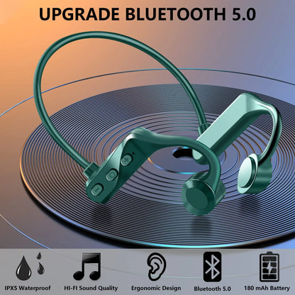 🎧【Kúp 1 a získaj 1 zadarmo】Bezdrôtové športové slúchadlá Bluetooth s kostným vedením na beh