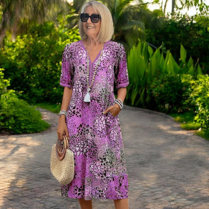 【S-3XL】Iris – Vestido ligero y vaporoso con un corte favorecedor