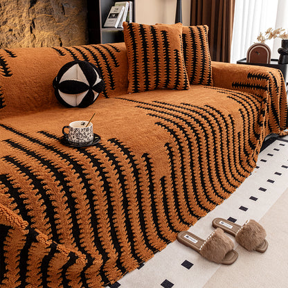 🛋️zľava 50% 🎉 Mäkký, protišmykový plyšový poťah na pohovku🍂【180*130 cm】