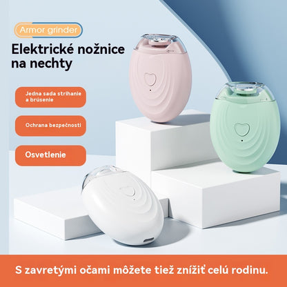 💅 Kúpte 1 kus a získajte 1 zadarmo! ✨ Automatický pilník na nechty (1 kus), pre bezpečnú a šetrnú starostlivosť o nechty 👶🔧