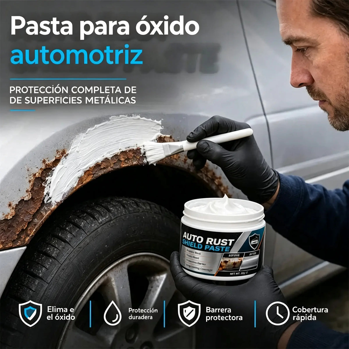 🔥【2 juegos por 26 euros】⚙️✨Eliminador de óxido metálico para coches