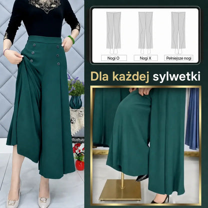【M–5XL】Szerokie plisowane spodnie – 50% zniżki przez ograniczony czas