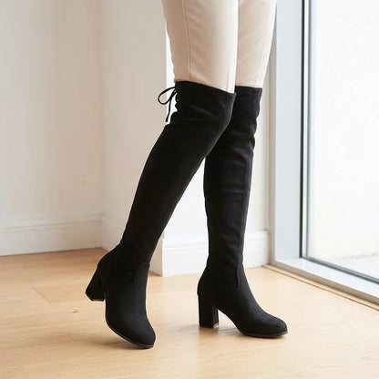 【35-43】👢 Kozaki za kolano 👢 — Natychmiast dodają elegancji!