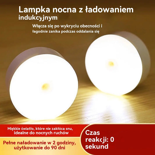 🏡【Kup 3, otrzymaj 3 gratis，6 za 129 zł】💡Inteligentne światło LED wykrywające ruchy ciała człowieka, łatwe do ładowania i praktyczne