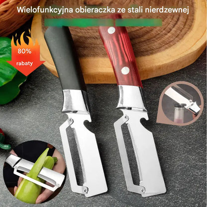 💥Kup jeden, a drugi dostaniesz gratis💥🔪Wielofunkcyjna obieraczka ze stali nierdzewnej🧅